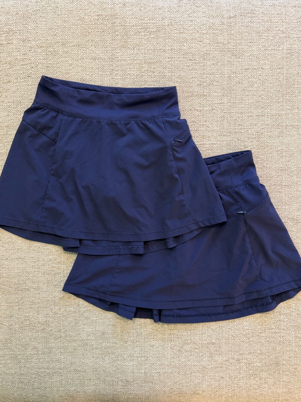 all in motion Girls' Navy Active Skort Pair